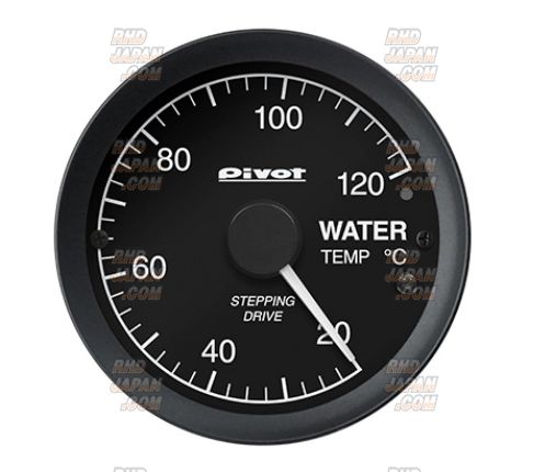 Pivot GT Gauge 60 Water Temperature Meter - Sensor Type